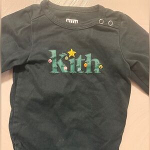 Kith Green Baby Onesie